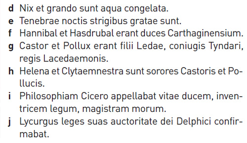 Repàs de la Tercera declinació