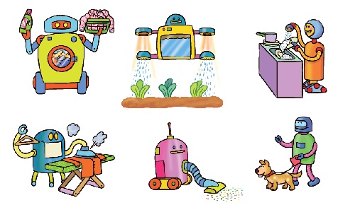 Los robots