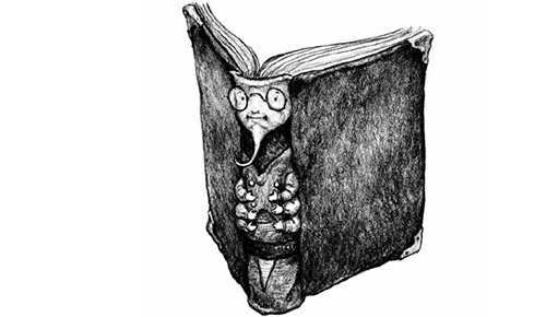 El gusano de los libros se transforma