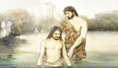 El baptisme de Jesús