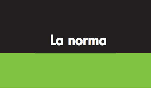 Conocimiento de la lengua. La norma