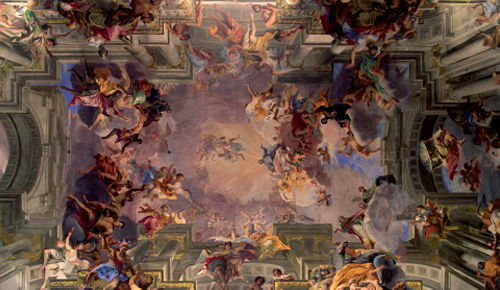 The exuberant ornamentation of the Baroque