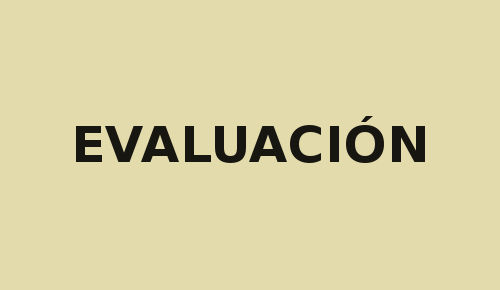 Evaluación segundo trimestre