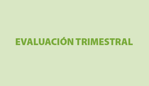 Evaluación trimestral