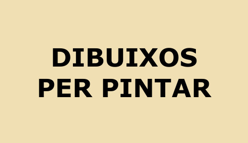 Dibuixos per pintar