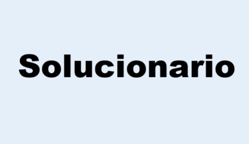 Solucionario