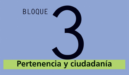 BLOC 3 Pertinença i ciutadania