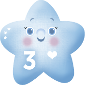 estrella 3 años
